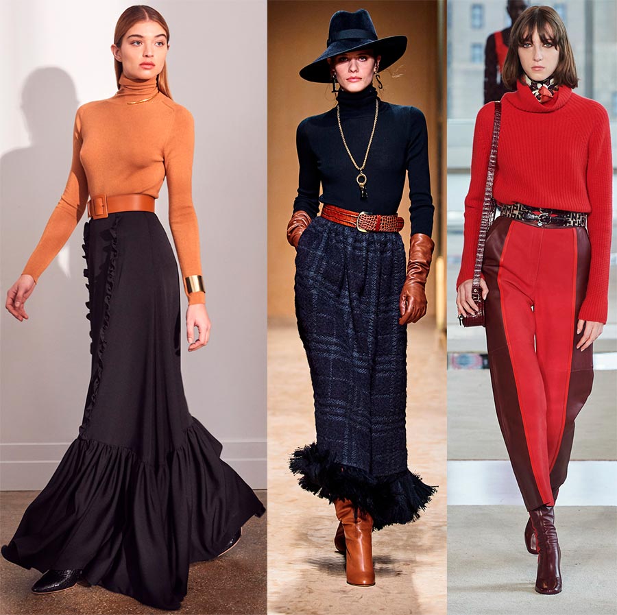 Que porter avec un col roulé