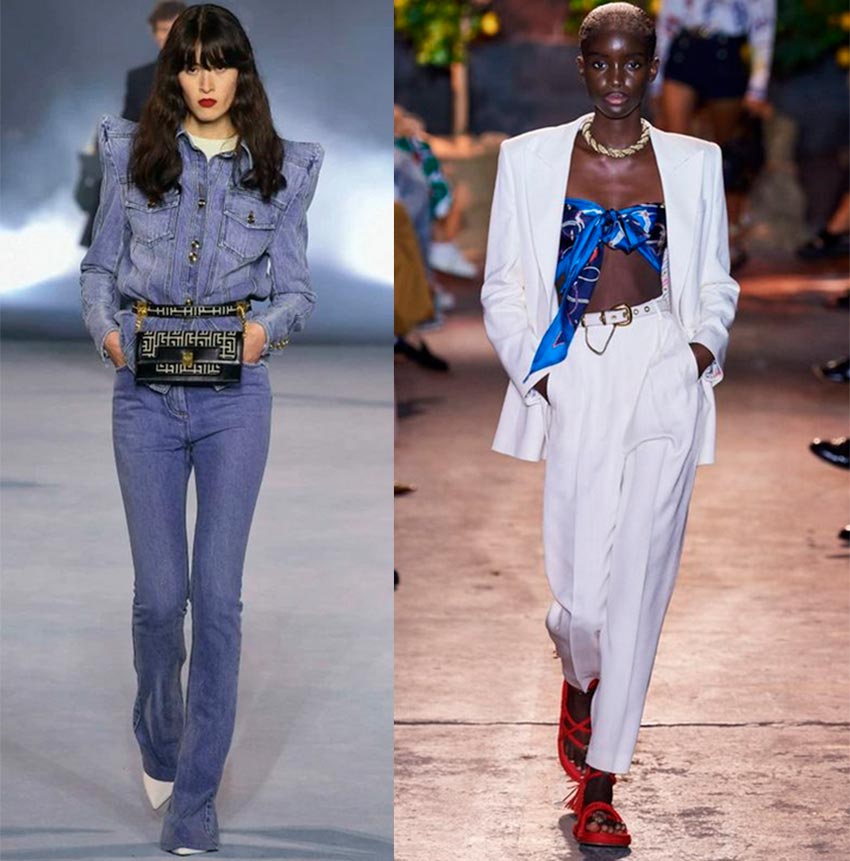 Tendance épaules volumineuses