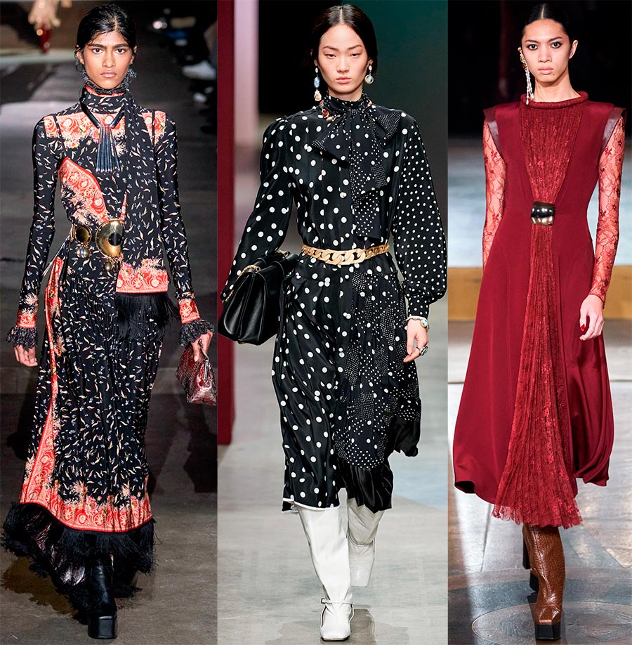 De belles robes pour l'hiver