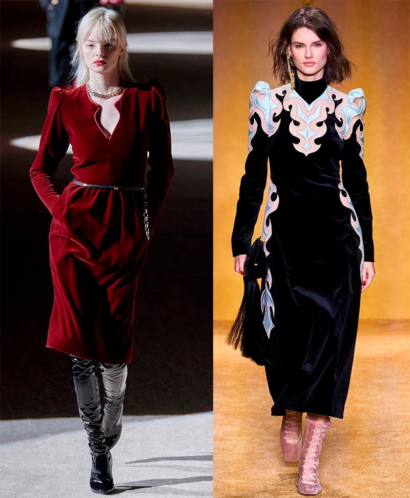 Velours automne hiver