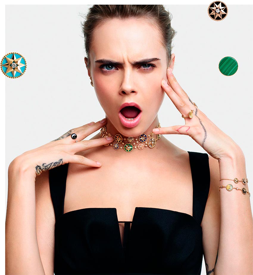 Collection de bijoux Dior