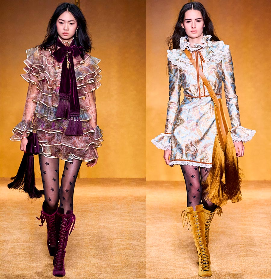 Vêtements de mode à franges