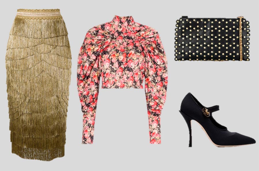 Frange pour le nouvel an