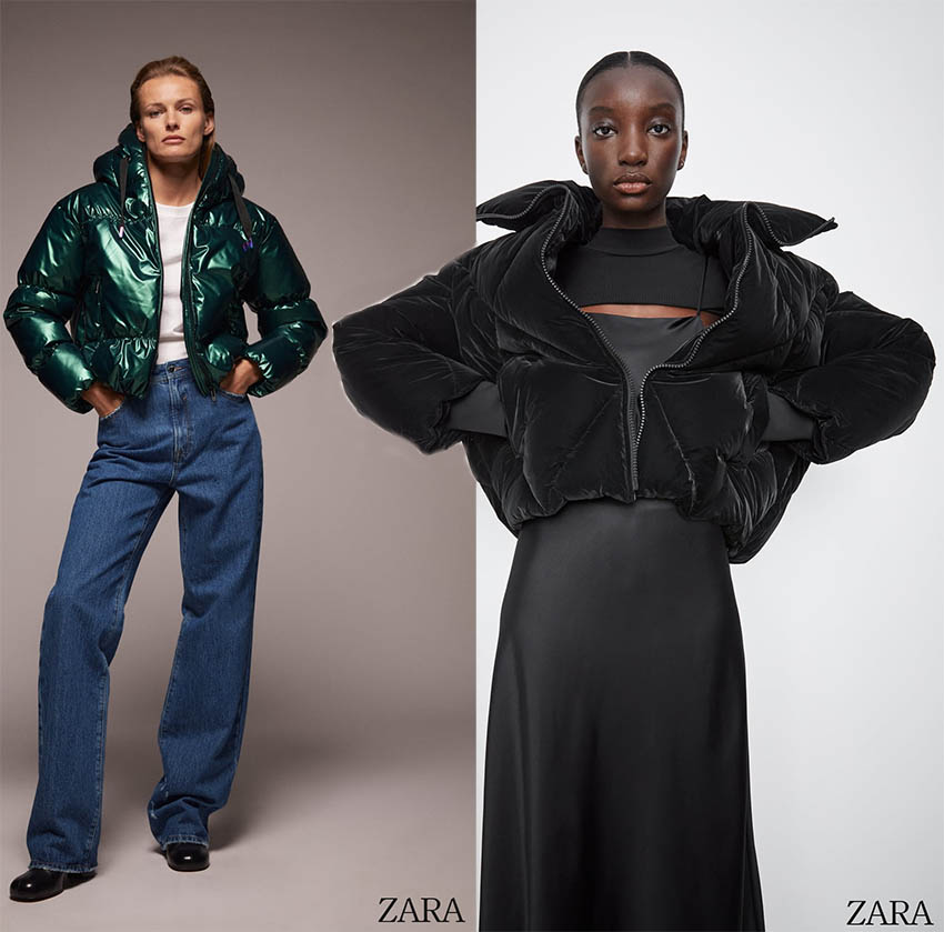 Doudounes à la mode pour femmes