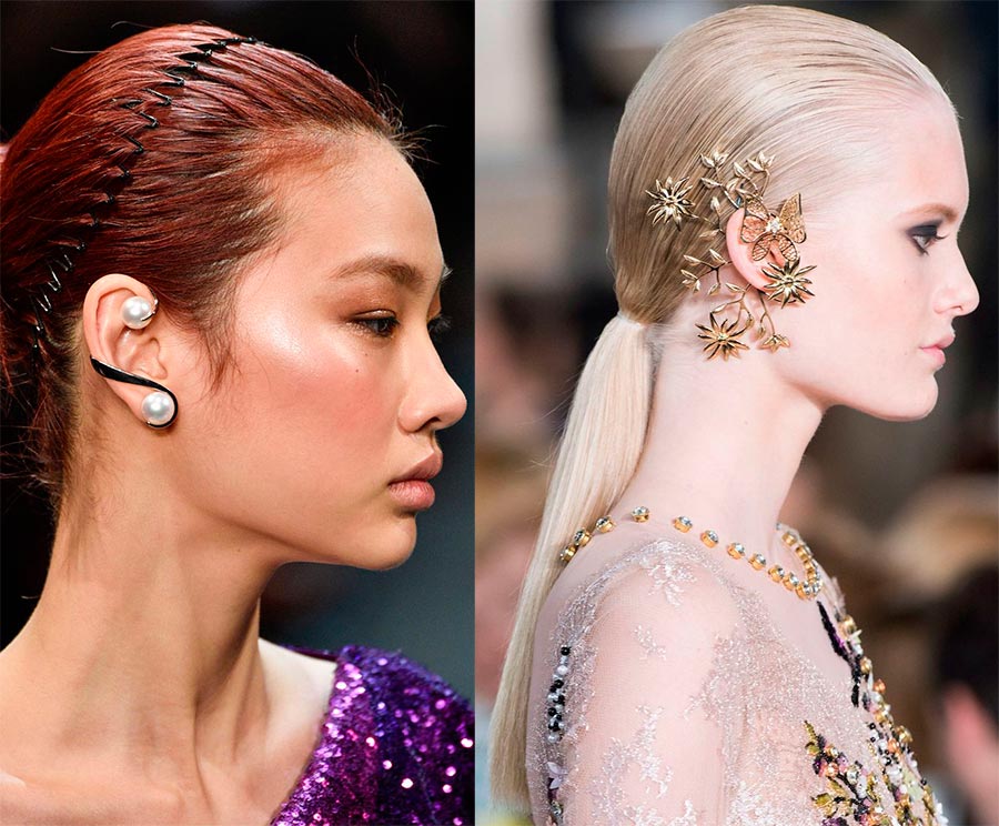 Boucles d'oreilles-cafés