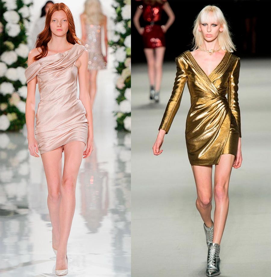 Mini robes du nouvel an