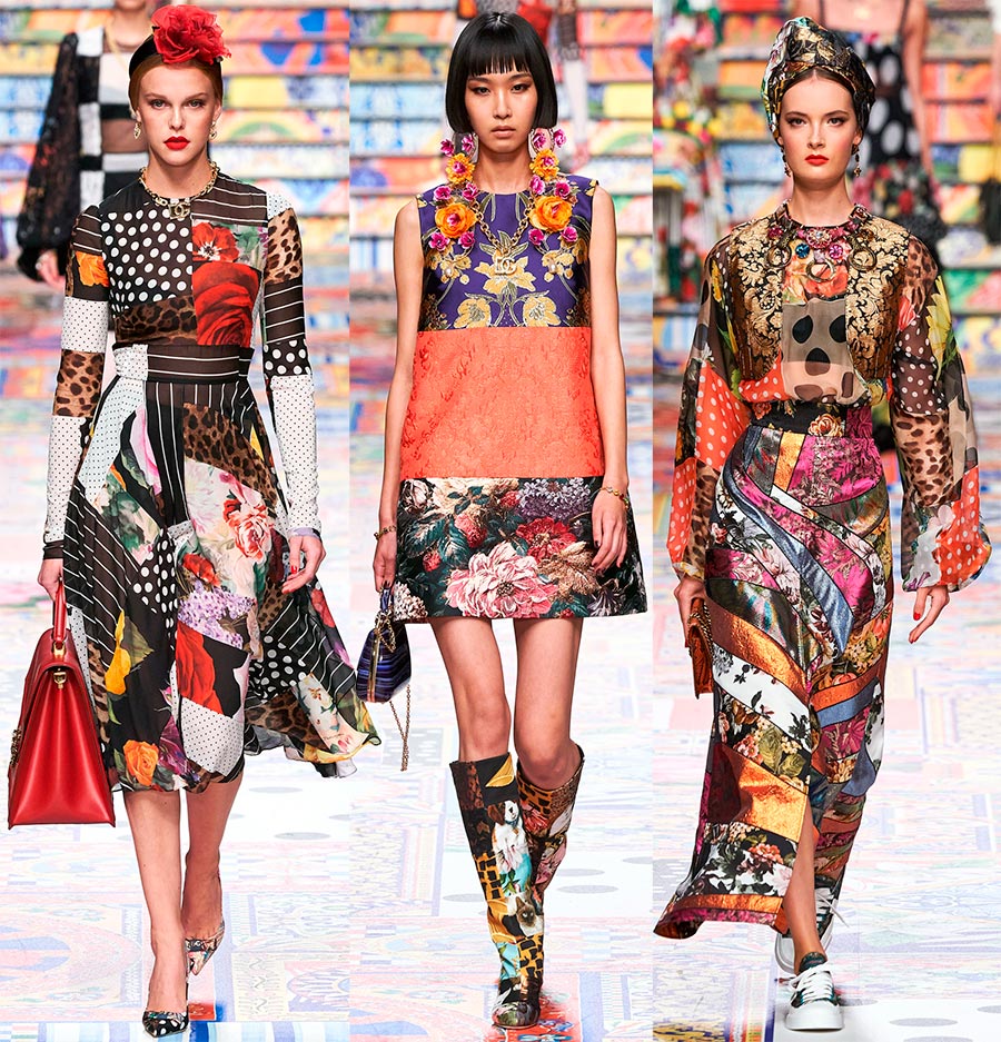 Belles robes Dolce Gabbana