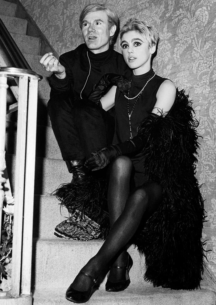 Edie Sedgwick et Andy Warhol