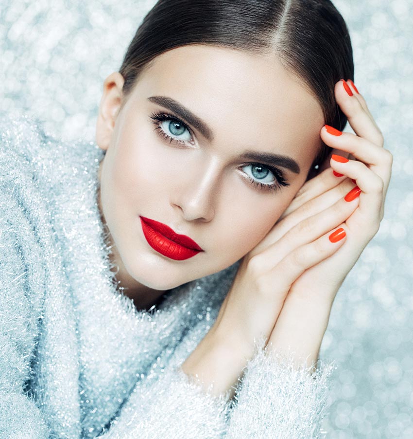 Cosmétiques en hiver