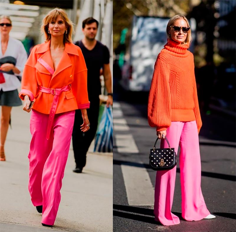 Combinaison de couleurs dans les vêtements