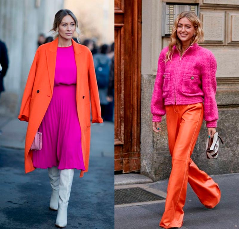 Combinaison de couleurs dans les vêtements