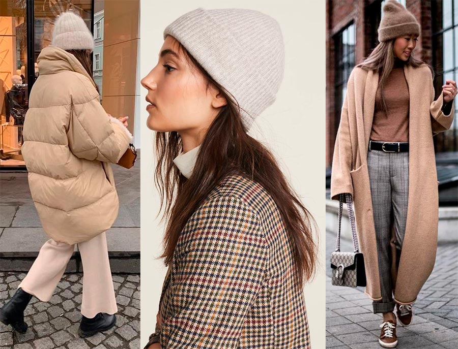 Bonnets tricotés pour femmes