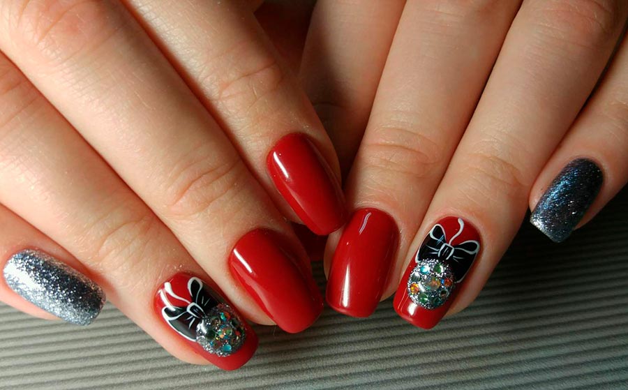 Manucure pour le nouvel an 2026