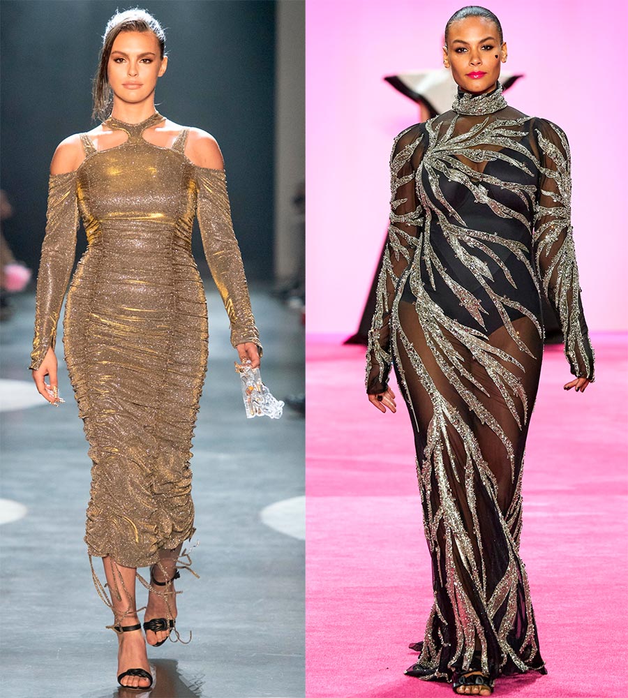 Robes pour le plein pour la nouvelle année