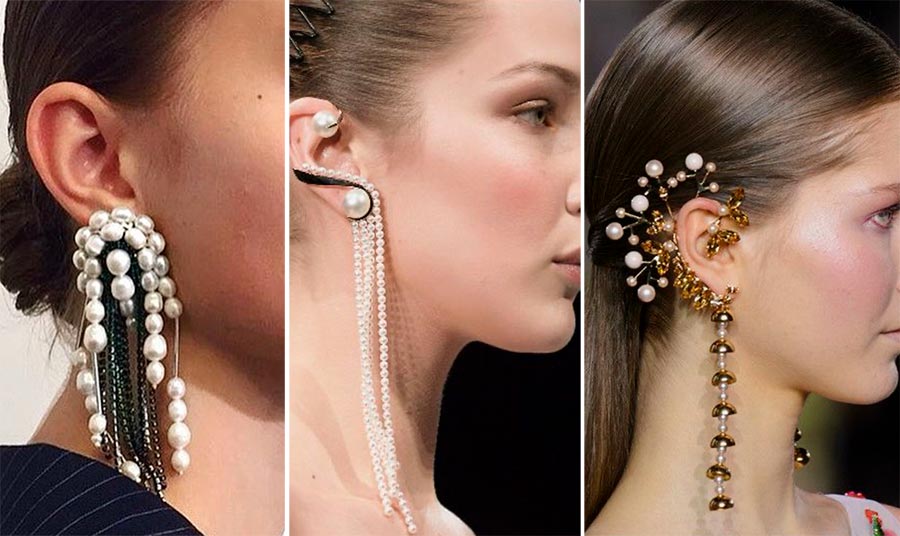 Boucles d'oreilles pour le nouvel an