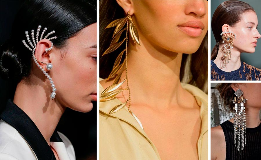 Boucles d'oreilles pour le nouvel an