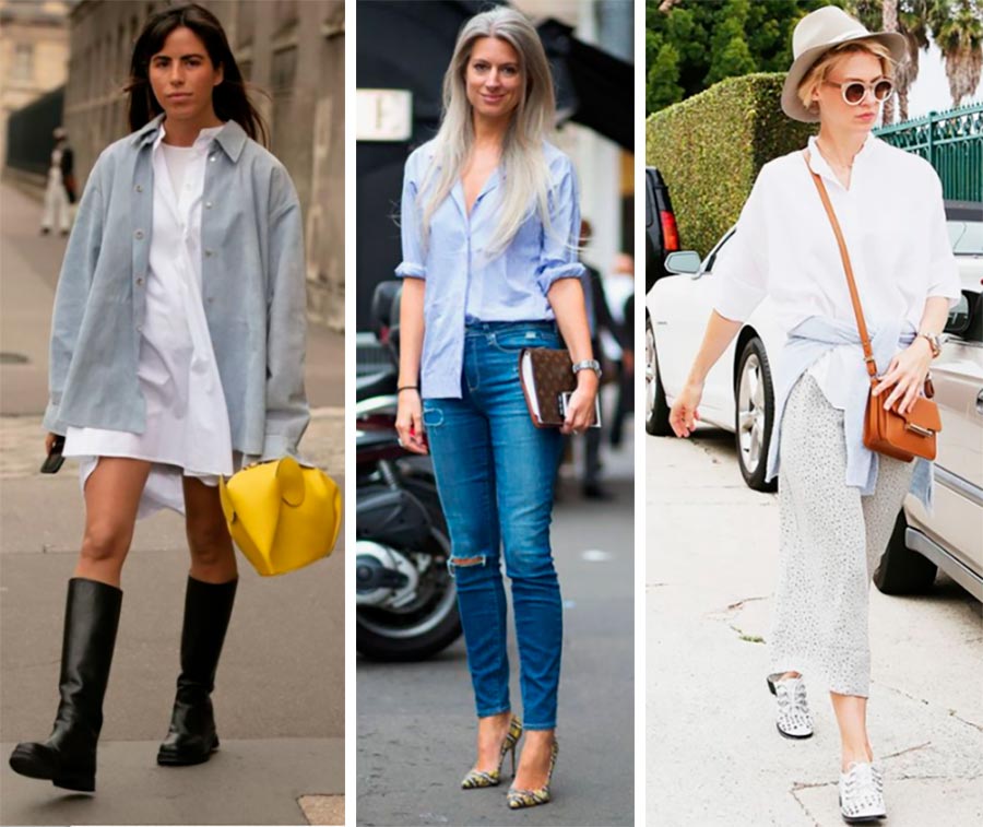 Astuces de vie élégantes avec des T-shirts, des chemises et des jeans