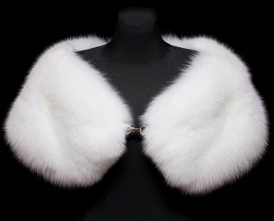 Fourrure de renard arctique