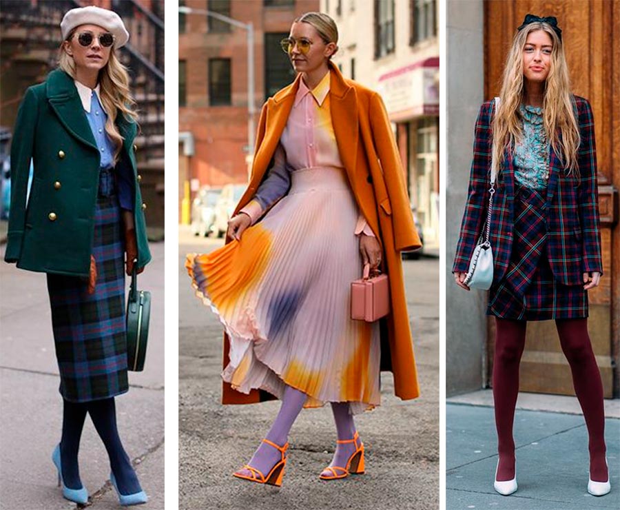 Comment choisir des collants pour vêtements et chaussures: conseils d'un styliste