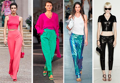 Pantalon femme à la mode printemps-été 2026