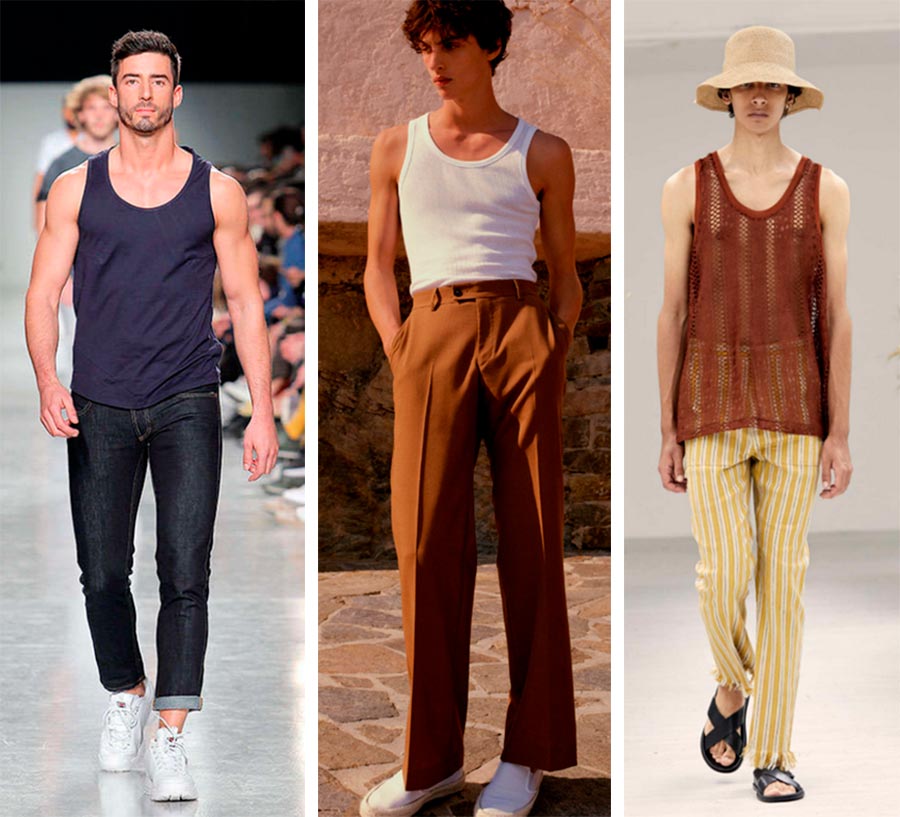 Looks homme avec un T-shirt