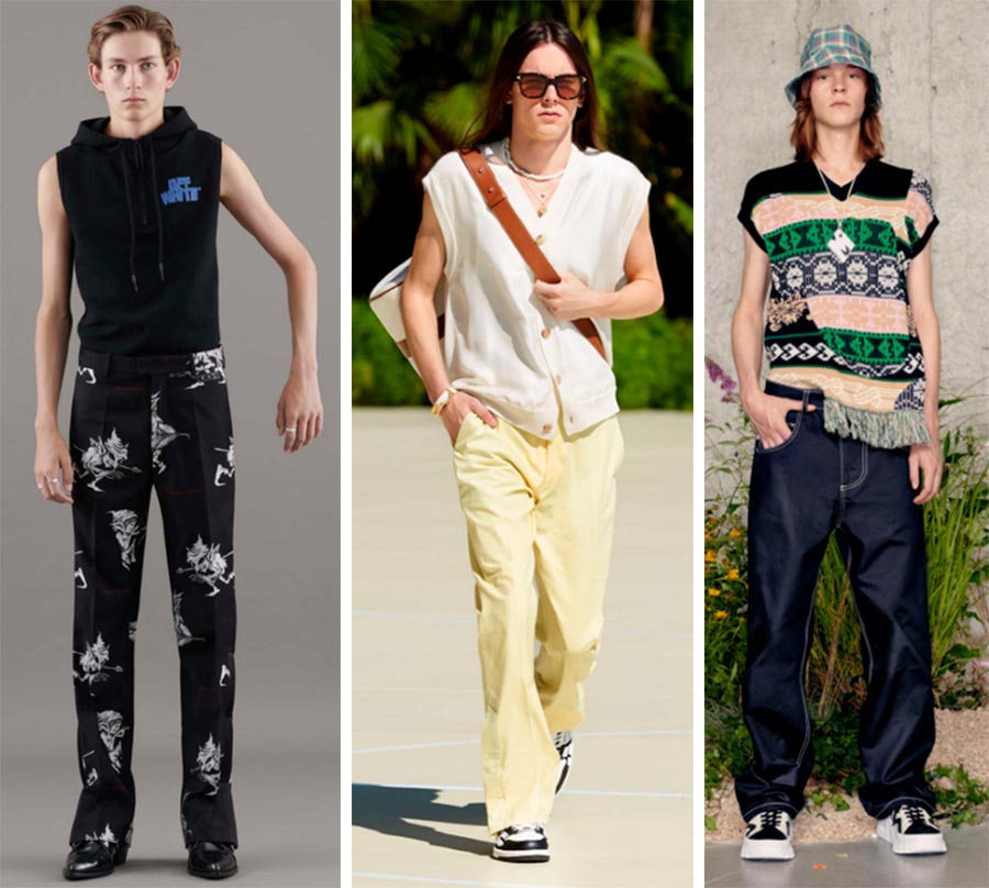 Vestes sans manches pour hommes