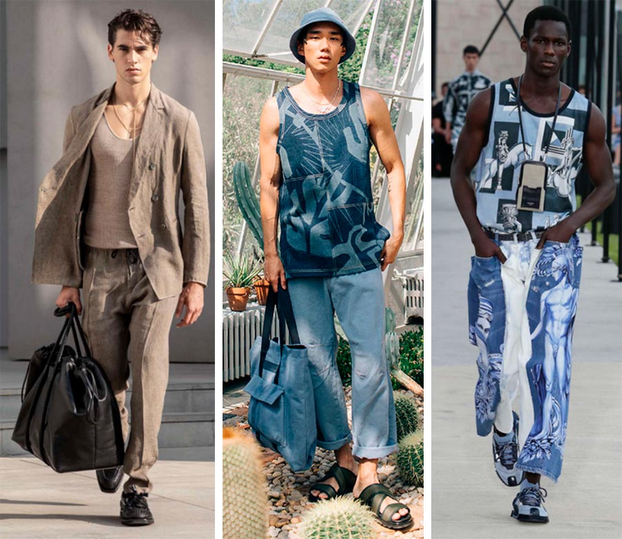 Looks homme avec un T-shirt