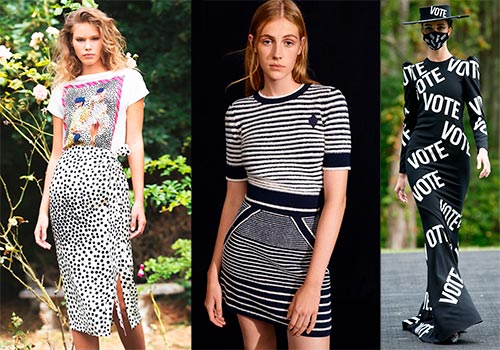 Imprimés à la mode sur les vêtements printemps-été 2026