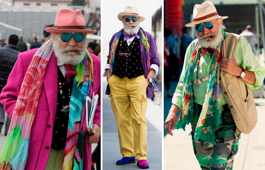 Mode masculine lumineuse