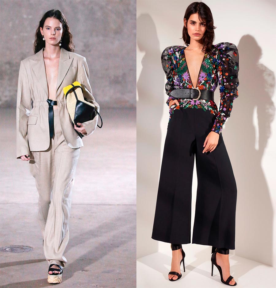 Chaussures pour pantalons larges