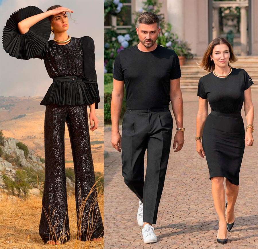 Looks monochromes tendance