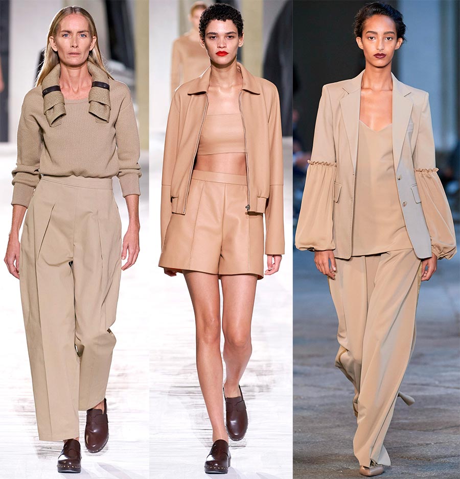 Couleur beige dans les vêtements