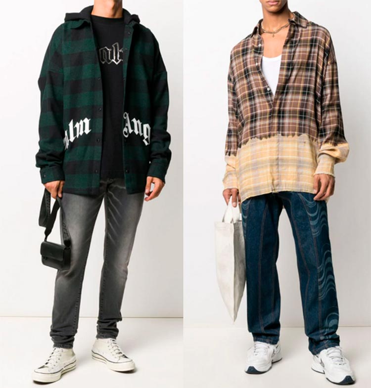 Chemises à carreaux