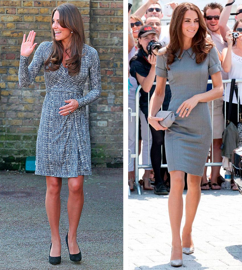 Images élégantes de robe grise