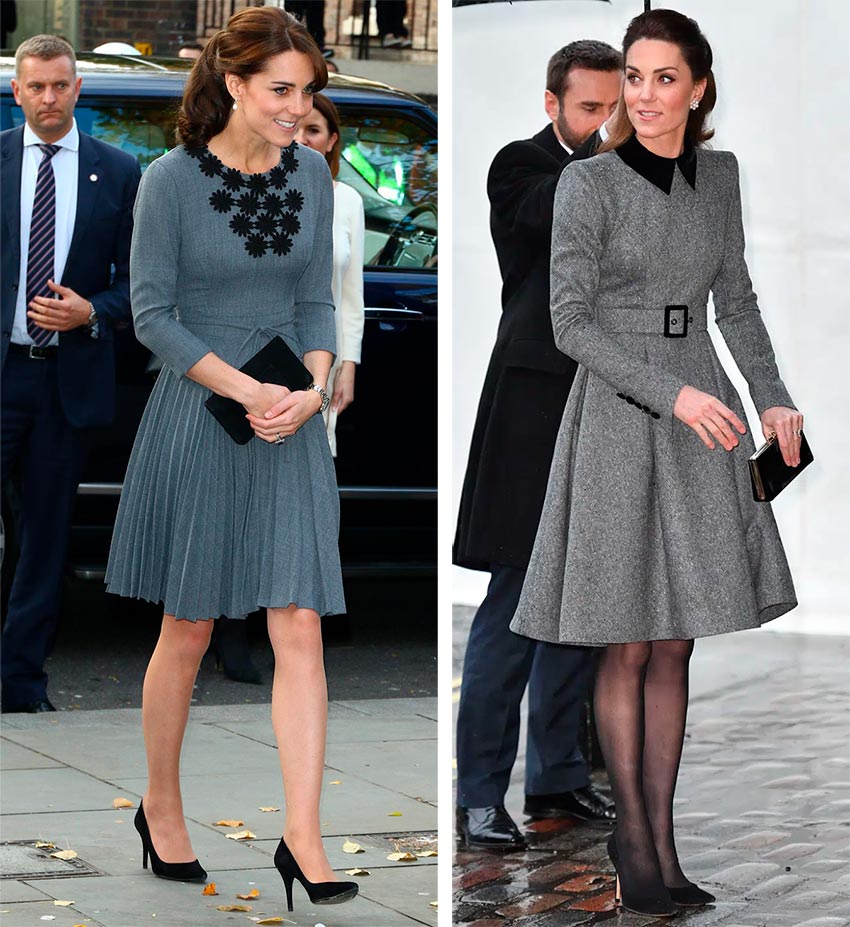 Images élégantes de robe grise