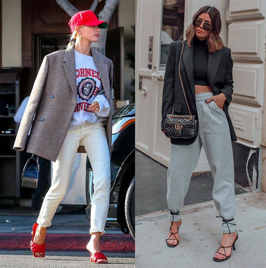 Sport chic dans les vêtements