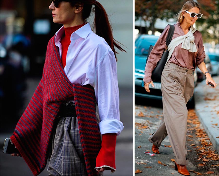 Pull au lieu d'une écharpe