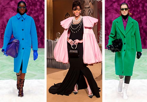 Couleurs à la mode dans les vêtements automne-hiver 2025-2026