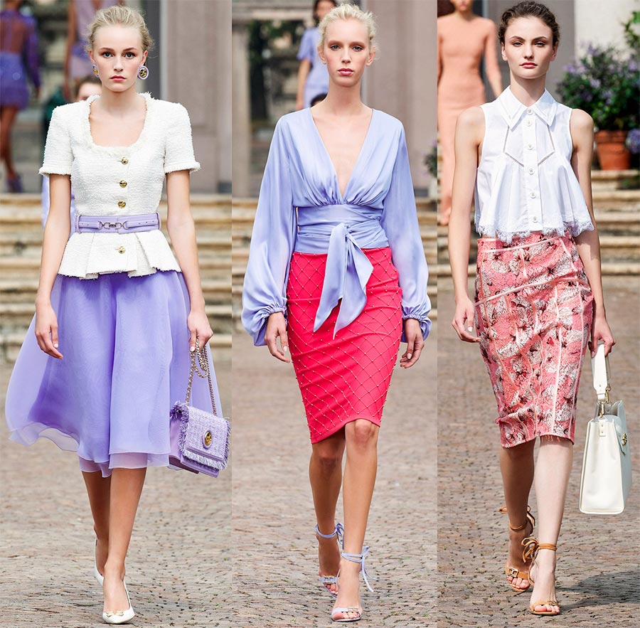 Belles jupes à la mode