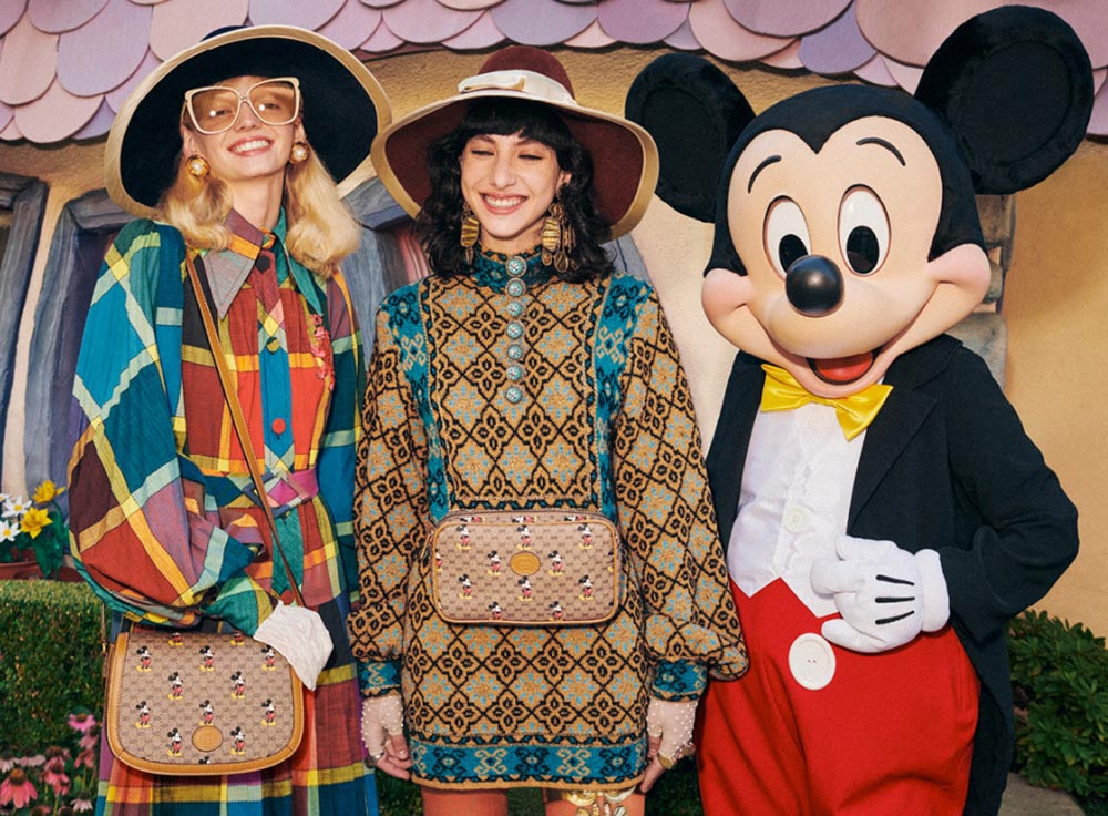 Marques de mode et dessins animés