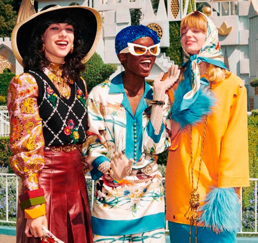 Marques de mode et dessins animés