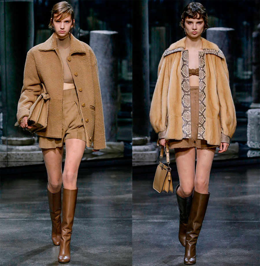 Mode et tendances automne-hiver 2025-2026 par Fendi