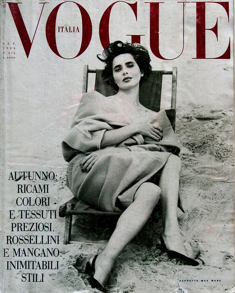 Modèle Isabella Rossellini