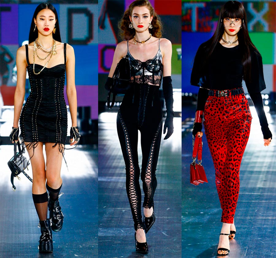 Les looks de Dolce & Gabbana