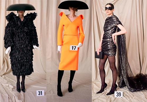 Balenciaga automne-hiver 2025-2026 : collection Haute Couture
