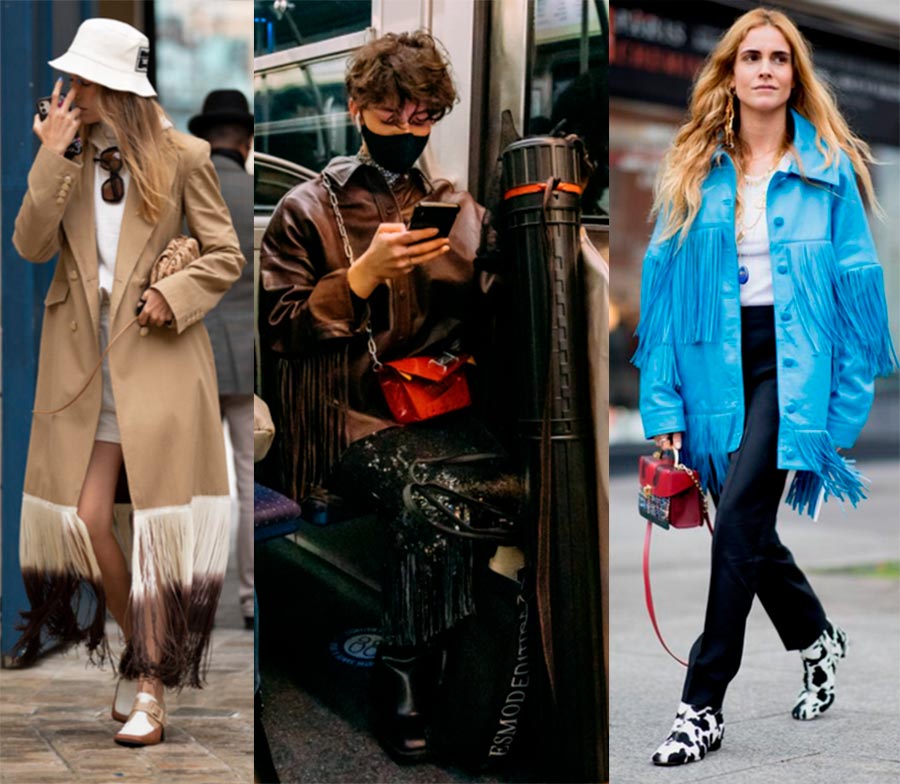 Frange déco à la mode