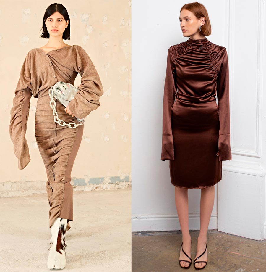 robes à manches super longues