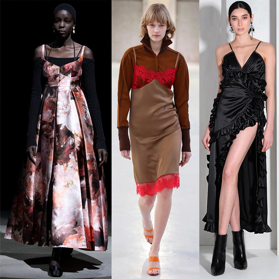 Robes de style lingerie