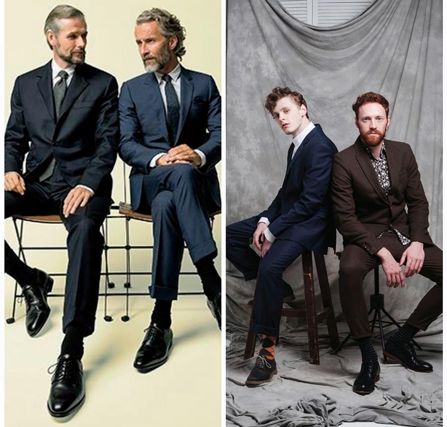 Chaussettes dans la garde-robe des hommes