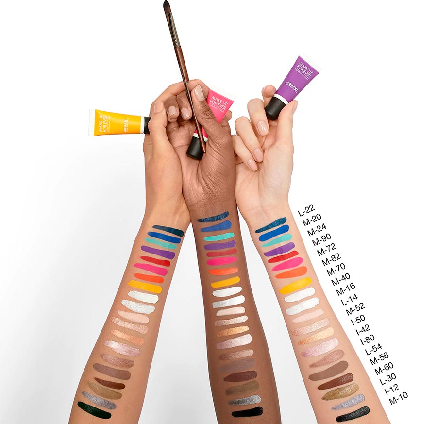 Les cosmétiques MAKE UP FOR EVER